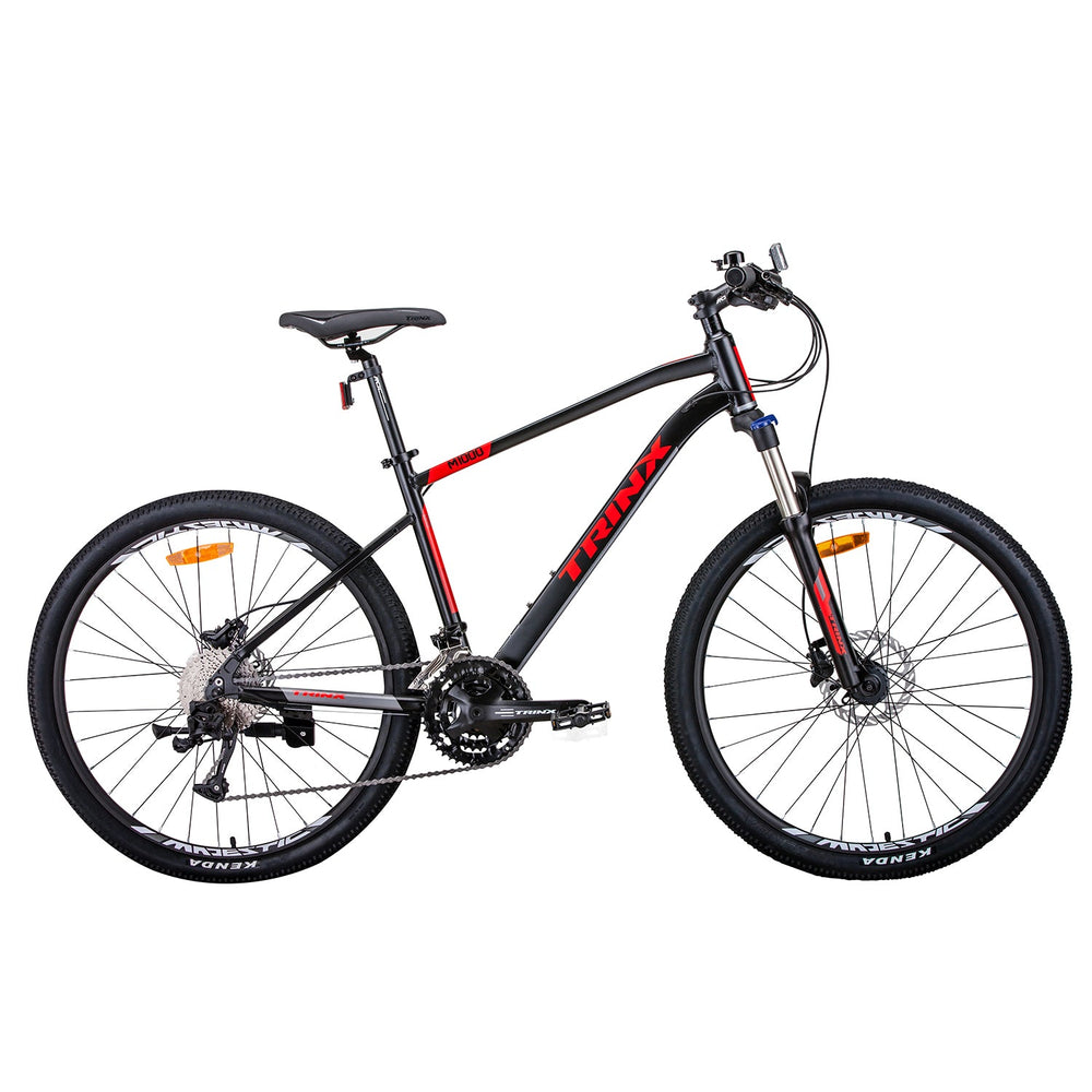 Trinx M1000 Mountain Bike Ltwoo 30 Speed MTB 17" Frame - Black/Red-Vivify Co.