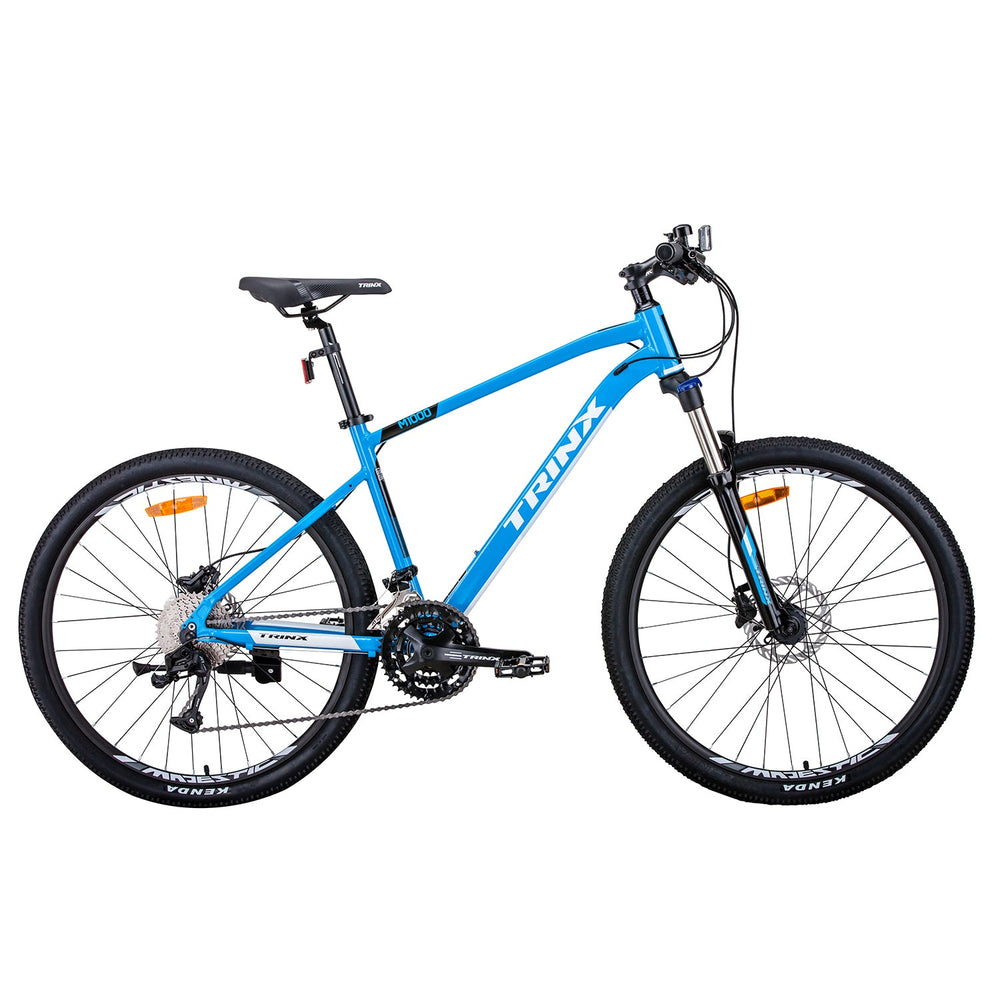 Trinx M1000 Mountain Bike Ltwoo 30 Speed MTB 17" Frame - Blue/White-Vivify Co.