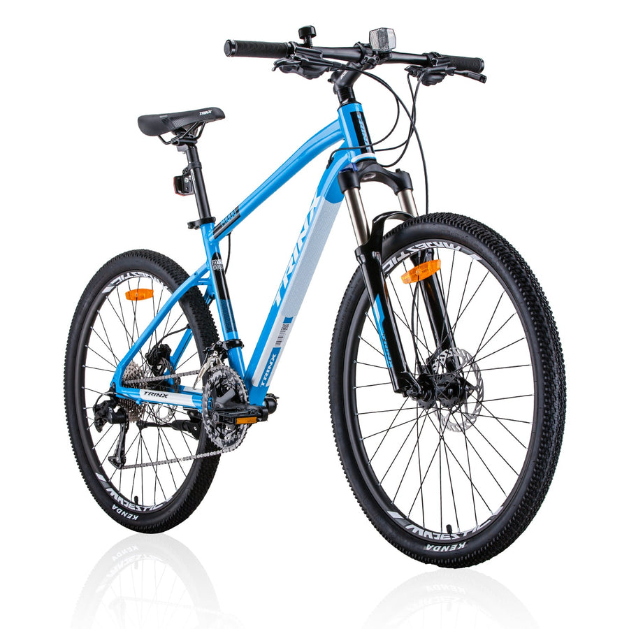 Trinx M1000 Mountain Bike Ltwoo 30 Speed MTB 17" Frame - Blue/White-Vivify Co.