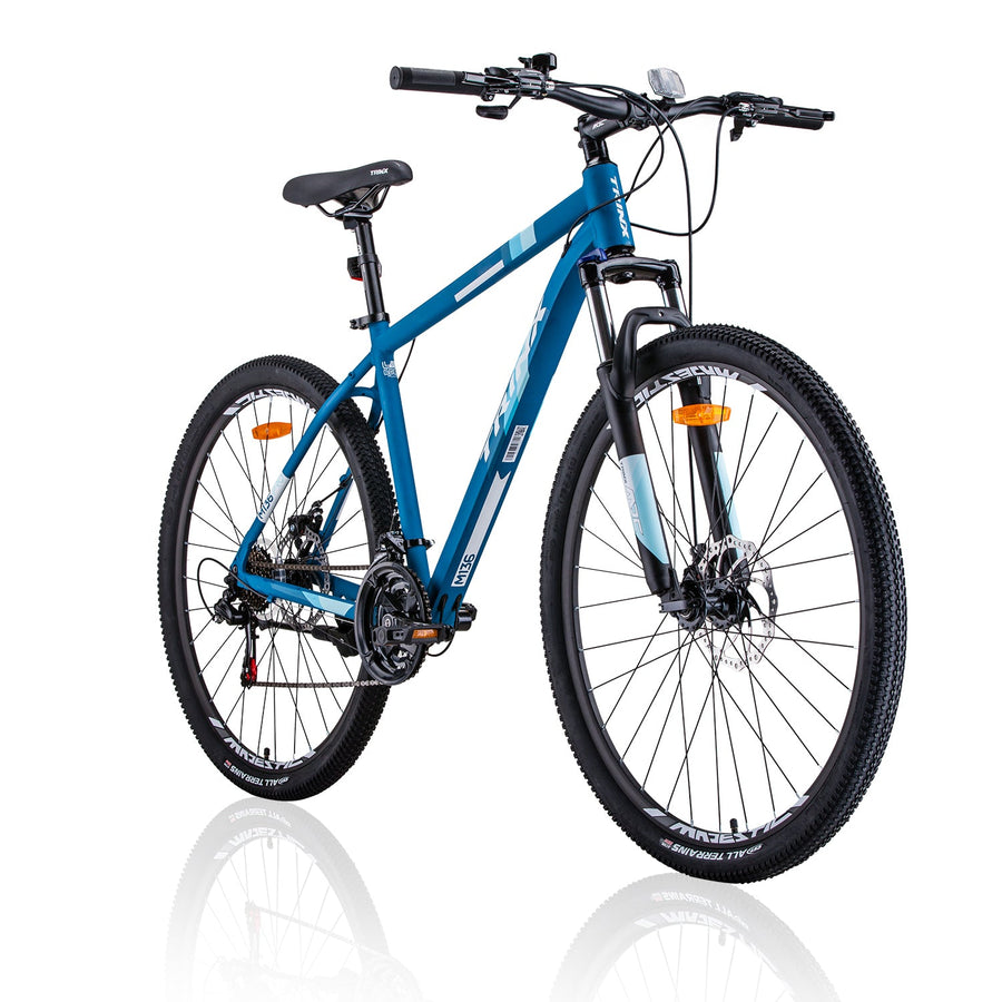Trinx M136 Pro 29" Wheels 21 Speed Mountain Bike MTB 18"Frame - Blue/White-Vivify Co.