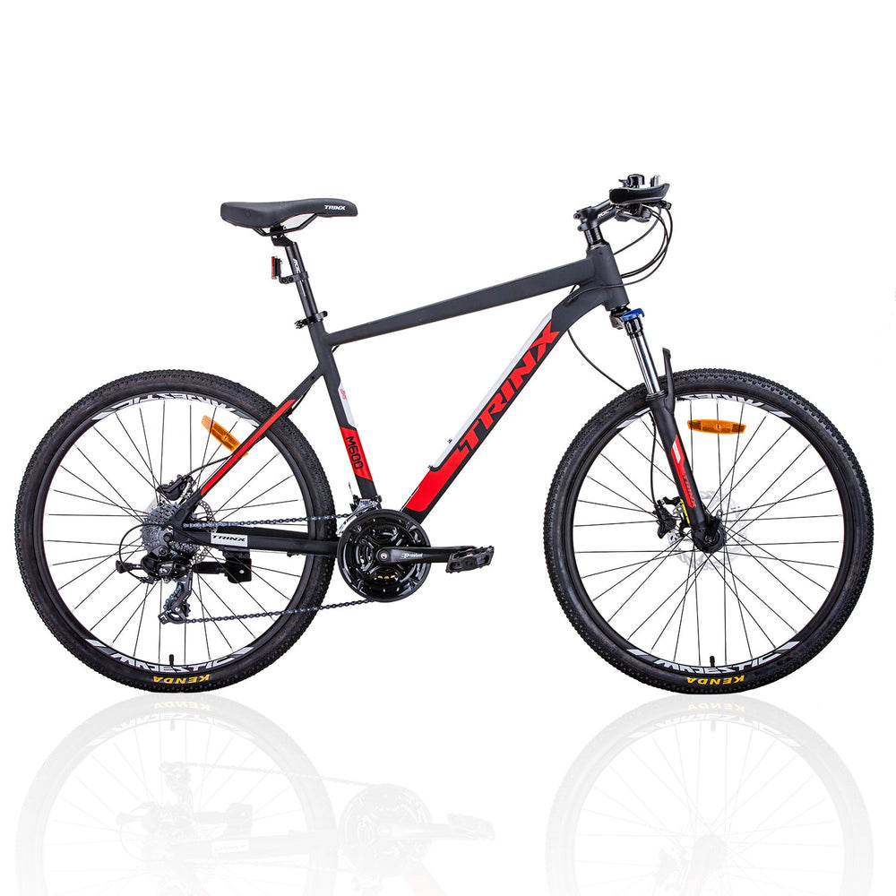 Trinx M600 Mountain Bike 24 Speed MTB Bicycle 21" - Black/Red-Vivify Co.