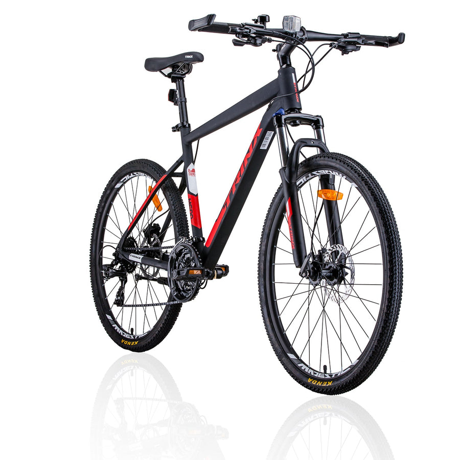 Trinx M600 Mountain Bike 24 Speed MTB Bicycle 21" - Black/Red-Vivify Co.