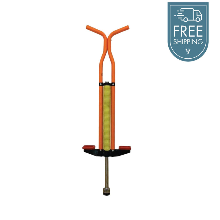 Kids Pogo Stick - Jumping Exercise Hopper - Orange