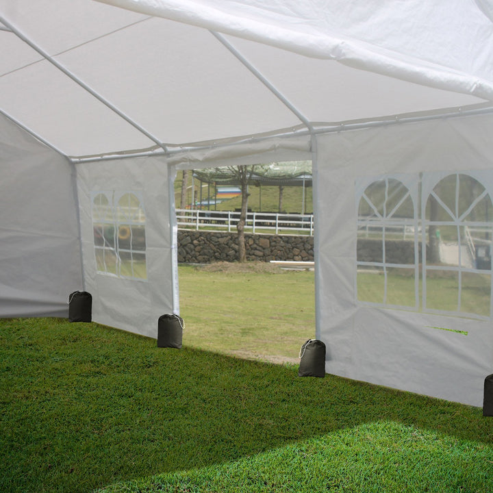 Wallaroo 12x6m Outdoor Event Marquee - White