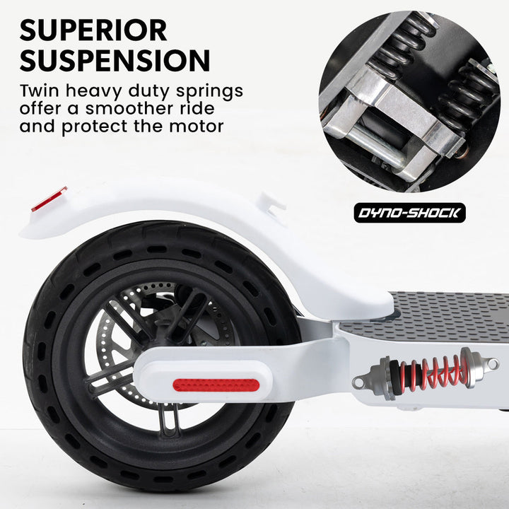 VALK Synergy 5 MkII 400W Electric Scooter - White-Vivify Co.