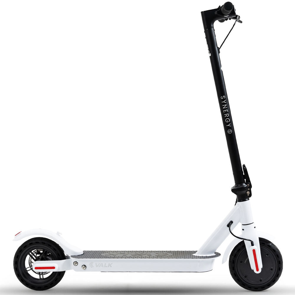 VALK Synergy 5 MkII 400W Electric Scooter - White-Vivify Co.