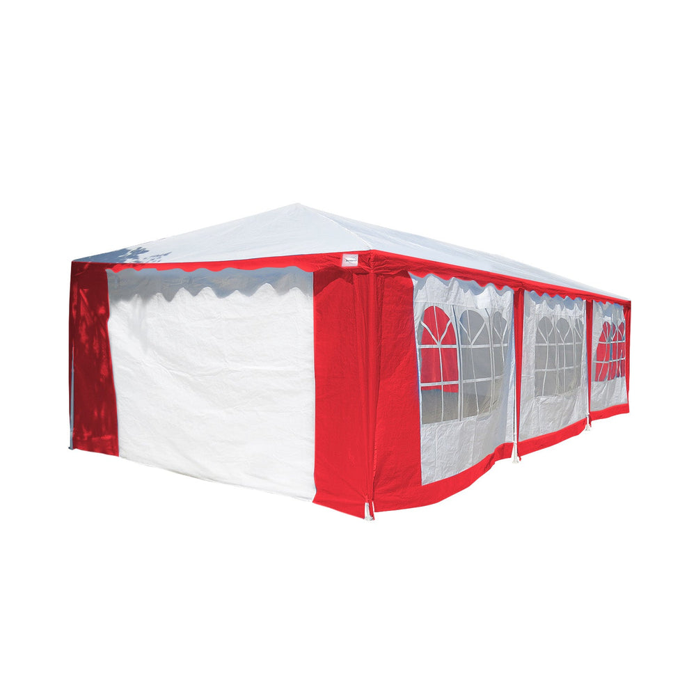 Wallaroo 4x8 Outdoor Event Wedding Marquee Tent - Red-Vivify Co.