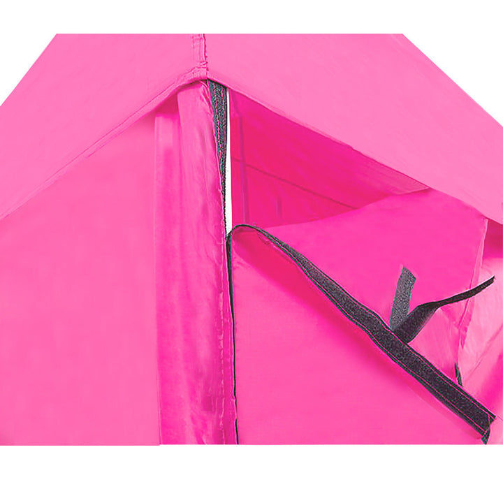 Wallaroo PopUp Outdoor Gazebo Tent Marquee 3x3m - Pink-Vivify Co.