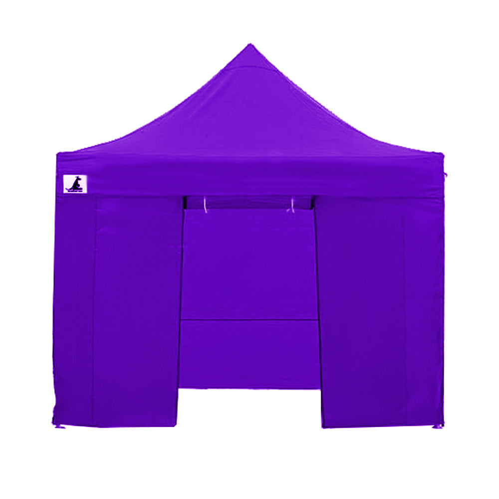 Wallaroo PopUp Outdoor Gazebo Tent Marquee 3x3m - Purple-Vivify Co.