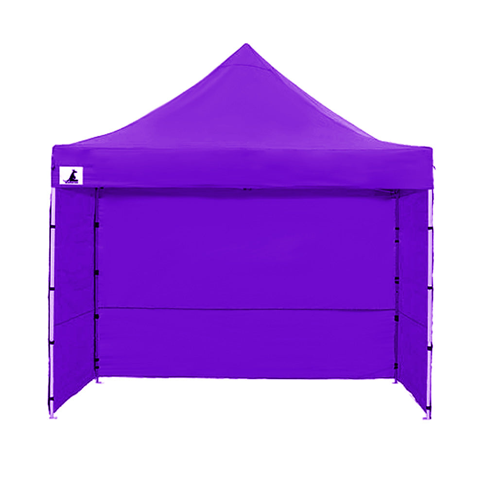 Wallaroo PopUp Outdoor Gazebo Tent Marquee 3x3m - Purple-Vivify Co.