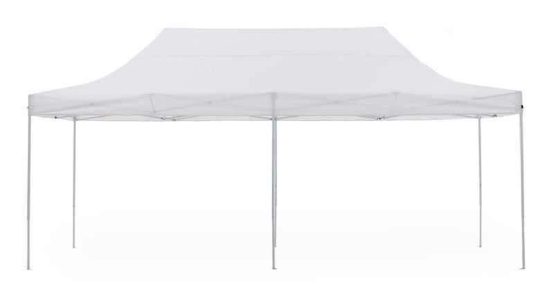 Wallaroo PopUp Outdoor Gazebo Tent Marquee 3x6m - White-Vivify Co.