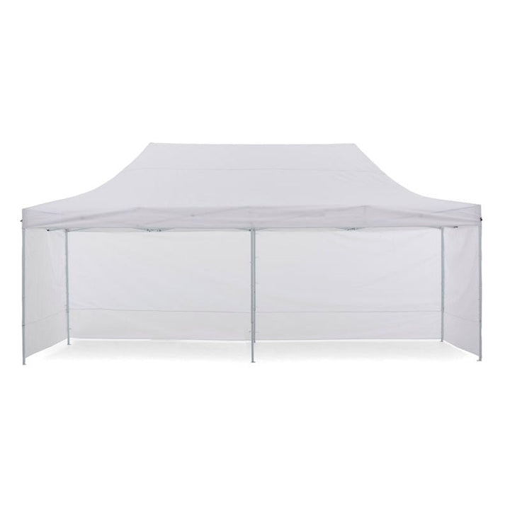 Wallaroo PopUp Outdoor Gazebo Tent Marquee 3x6m - White-Vivify Co.