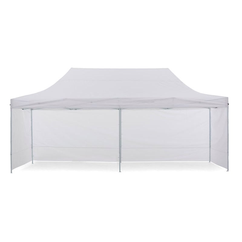 Wallaroo PopUp Outdoor Gazebo Tent Marquee 3x6m - White-Vivify Co.