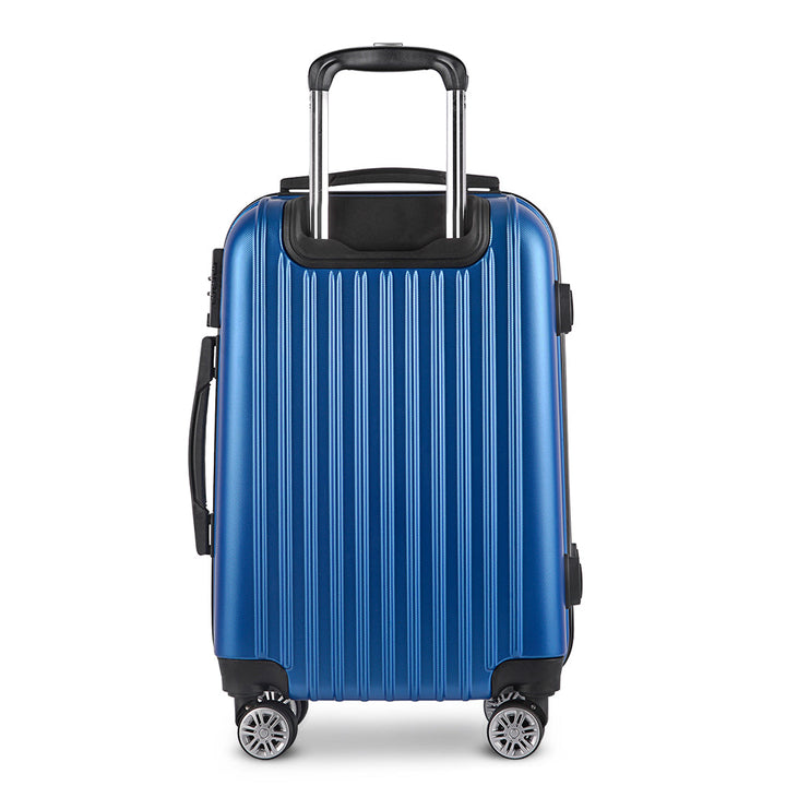 Wanderlite 28" 75cm Hard Case Suitcase - Blue-Vivify Co.