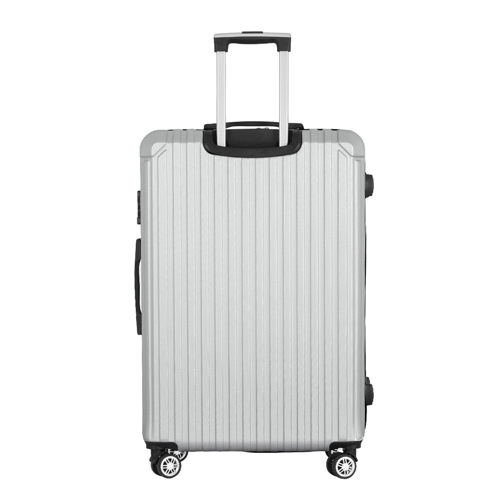 Wanderlite 28" 75cm Hard Case Suitcase - Grey-Vivify Co.