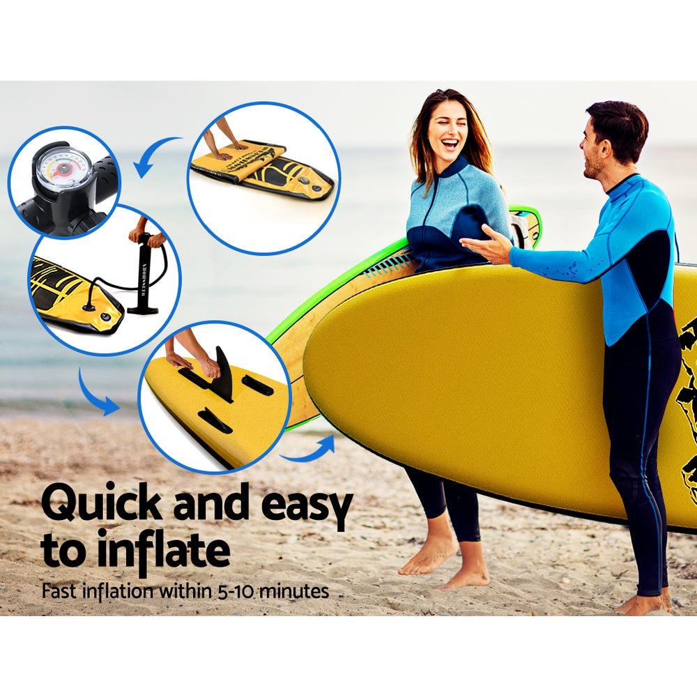 Weisshorn 3.2m Inflatable Stand Up Paddle Board & Kayak-Vivify Co.