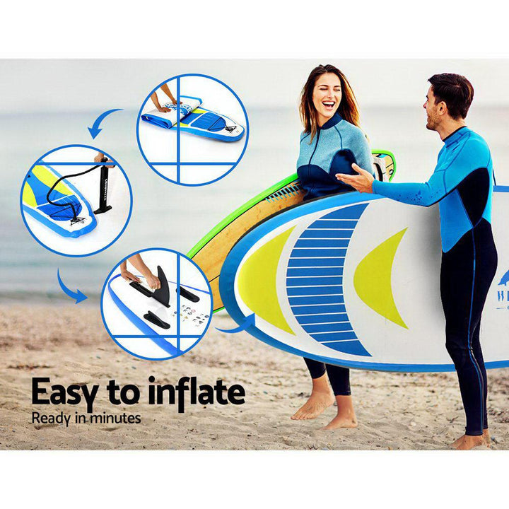 Weisshorn 3.3m Inflatable Stand Up Paddle Board & Kayak-Vivify Co.