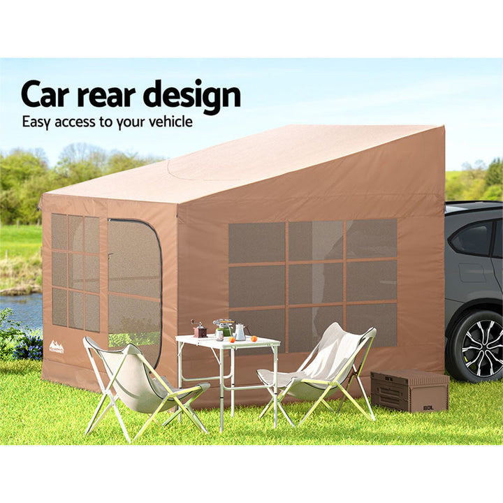 Weisshorn Car SUV Rear Extension Canopy Camping Tent - 4-5 Person-Vivify Co.