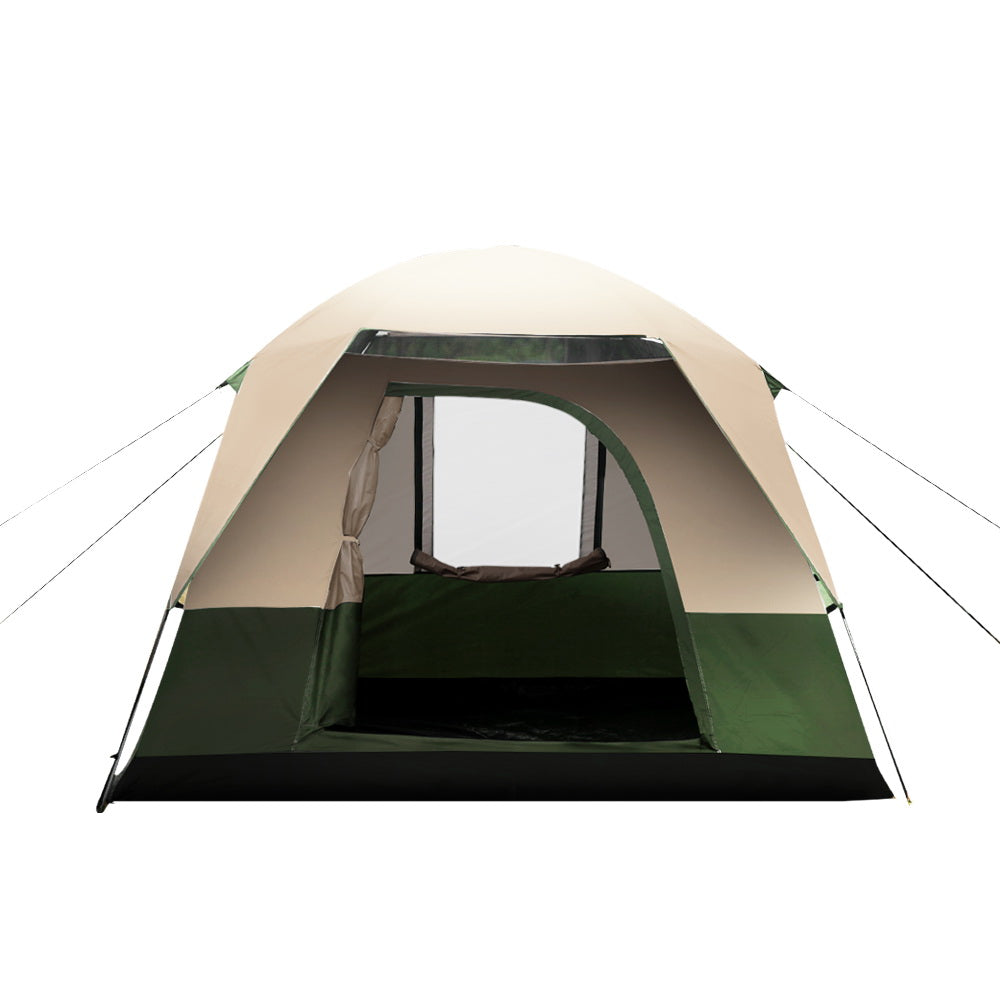 Weisshorn Family Camping Tent - 4 Person - Green-Vivify Co.