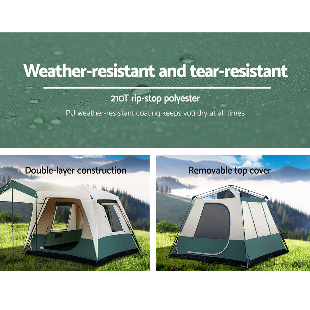 Weisshorn Instant Up Camping Dome Tent - 4 Person-Vivify Co.