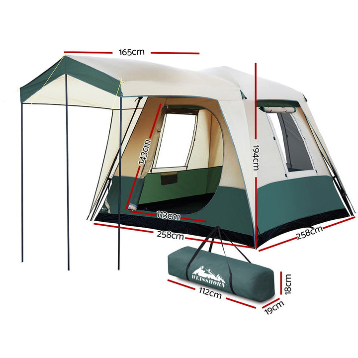 Weisshorn Instant Up Camping Dome Tent - 4 Person-Vivify Co.