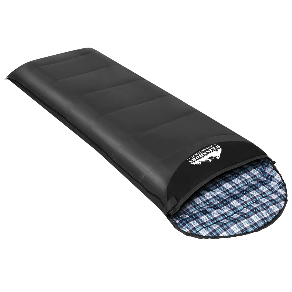 Weisshorn Sleeping Bag 100GSM - Grey-Vivify Co.